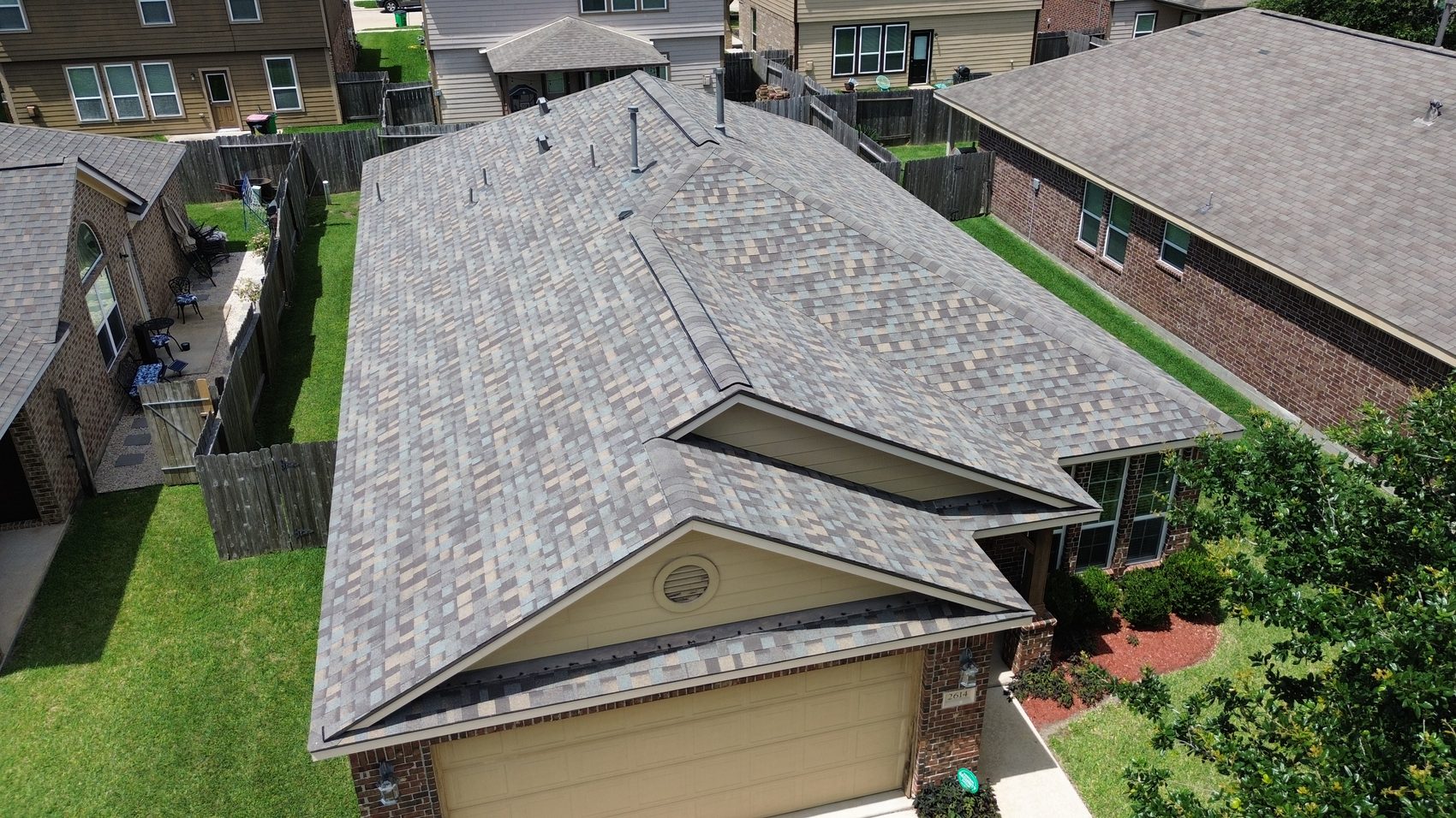 IKO Dynasty Class 4 impact-resistant shingles installed for Texas storm protection