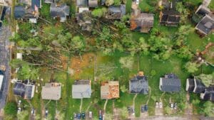 storm damage roof replacement company