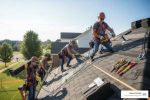 Insured roofing company